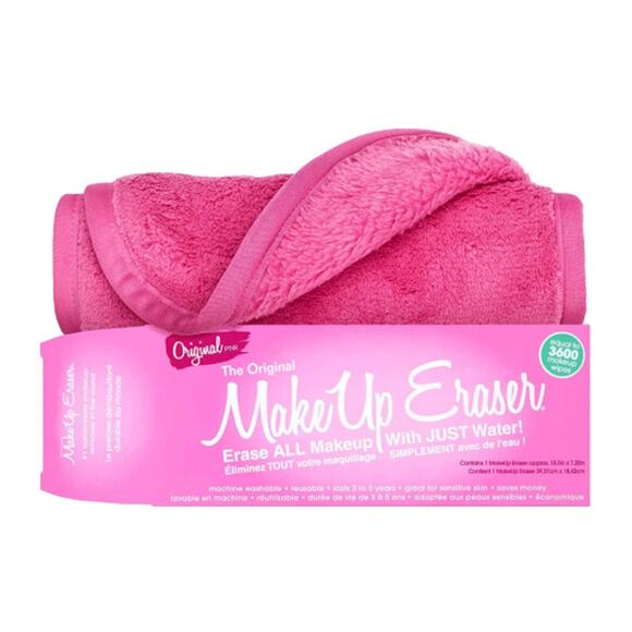The Original MakeUp Eraser Makeup Remover Cloth Pink 15.5" x 7.25" New in box - Picture 1 of 3